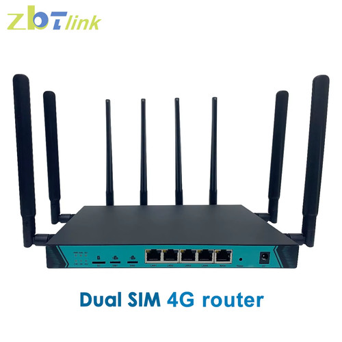 Router wifi dual sim card - 4g,